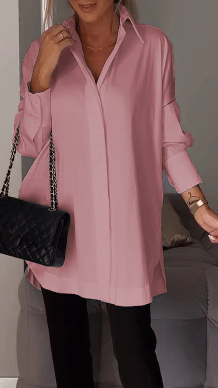 Levoire | Élégante blouse femme blouse top Rosa