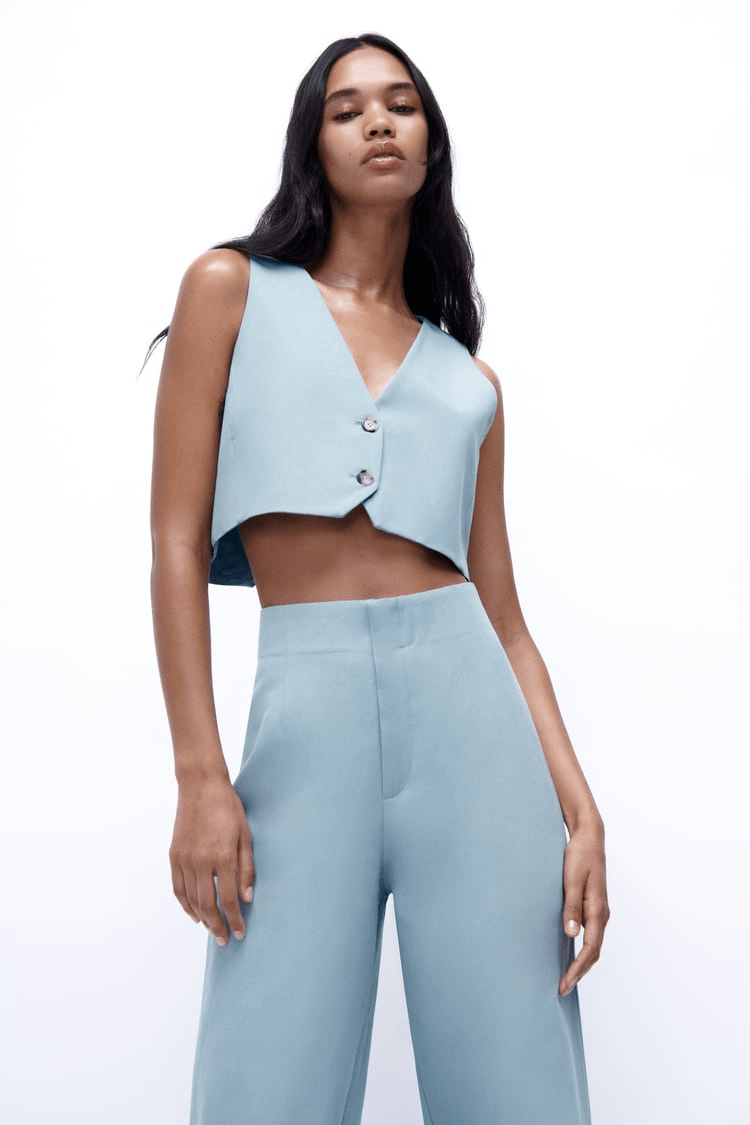 Levoire | Ensemble short gilet coupe ample