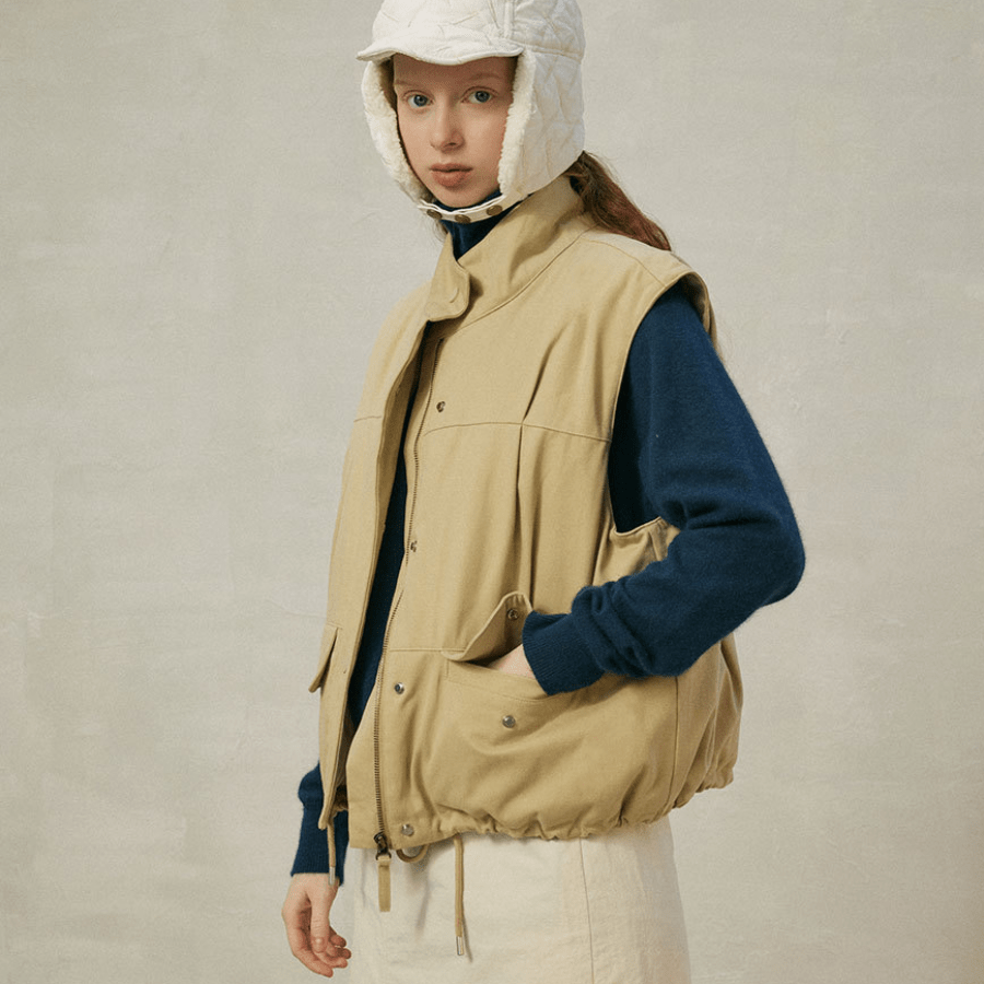 Levoire | Gilet doux sans manches femme