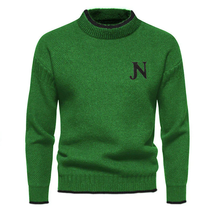 Levoire | Pull En Tricot Pour Hommes Vert