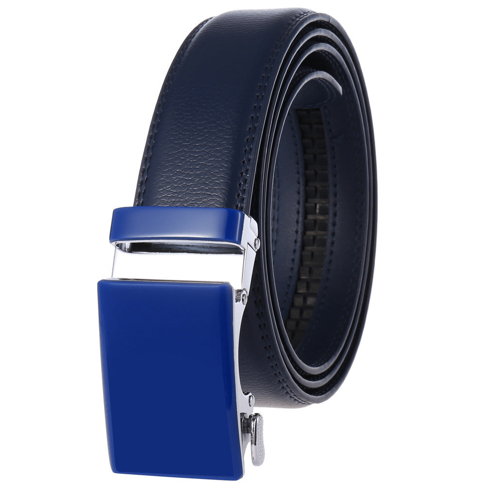 Levoire | Ceinture Boucle Automatique Homme Bleu marine