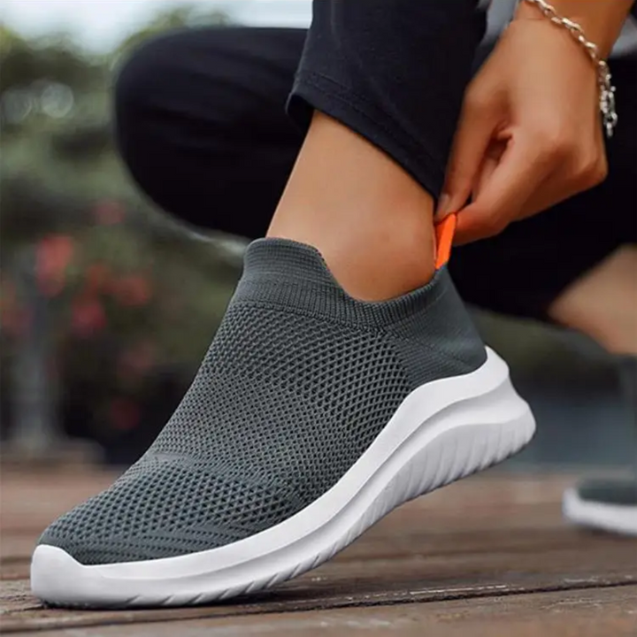 Levoire | Chaussures De Bureau Orthopédiques Confortables Gris