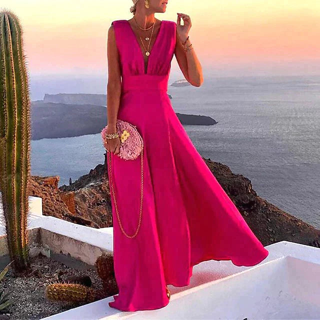 Levoire | Robe D'Été Pour Femme Rosa