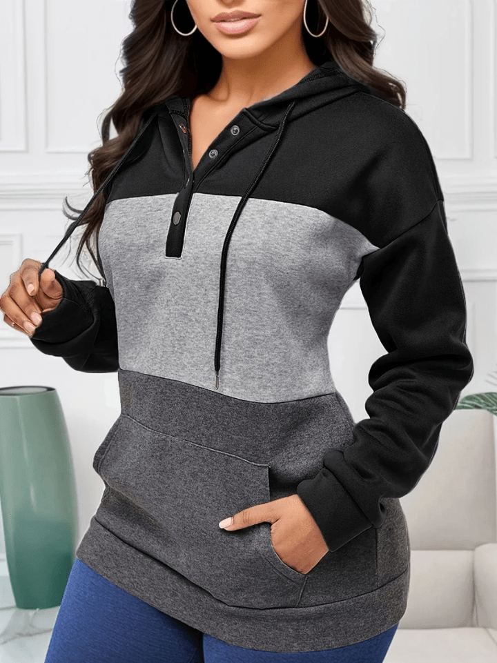 Levoire | Veste Femme Blocs Couleurs Confort Stylée