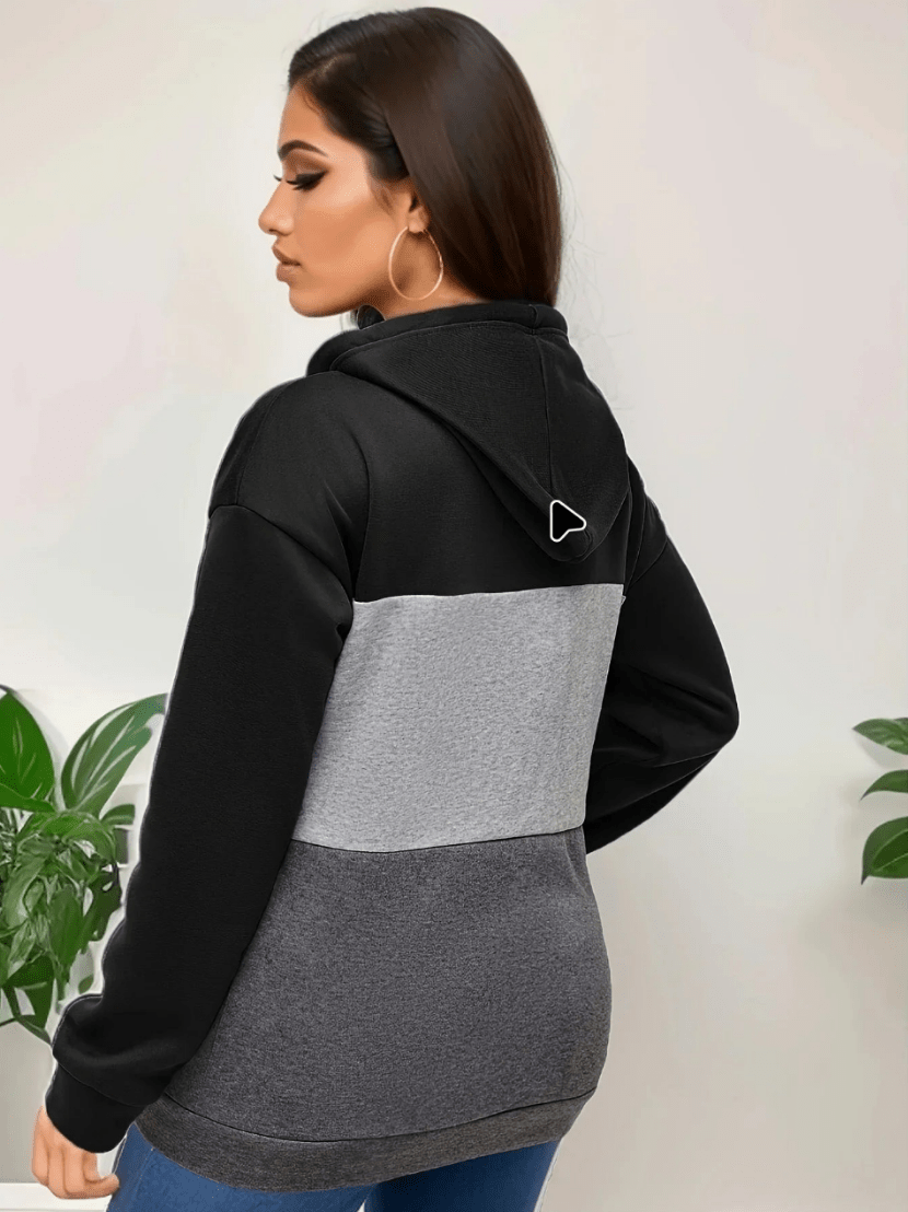 Levoire | Veste Femme Blocs Couleurs Confort Stylée