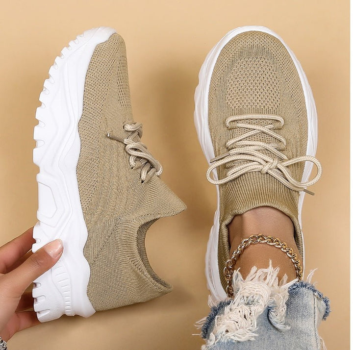 Levoire | Baskets Confortables Beige