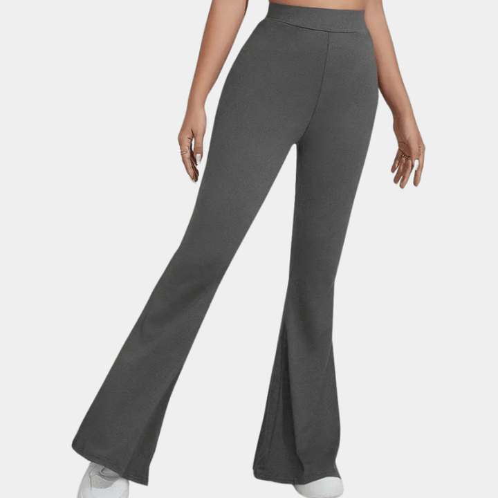 Levoire | Pantalon femme évasé simple tendance et confortable