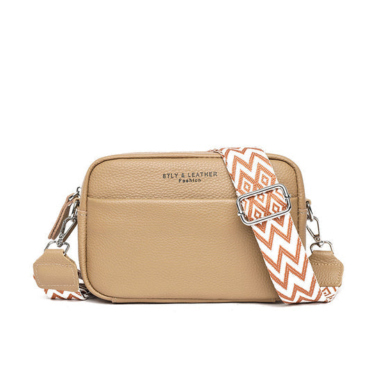 Levoire | Sac Bandoulière En Cuir Pour Femmes Khaki