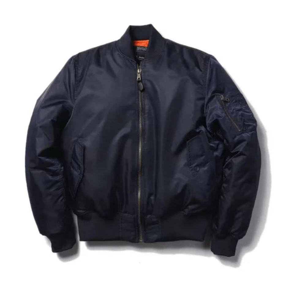 Levoire | Veste Bomber Unisexe Tendance Bleu marine