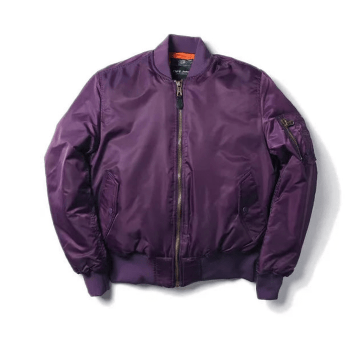 Levoire | Veste Bomber Unisexe Tendance Lilas