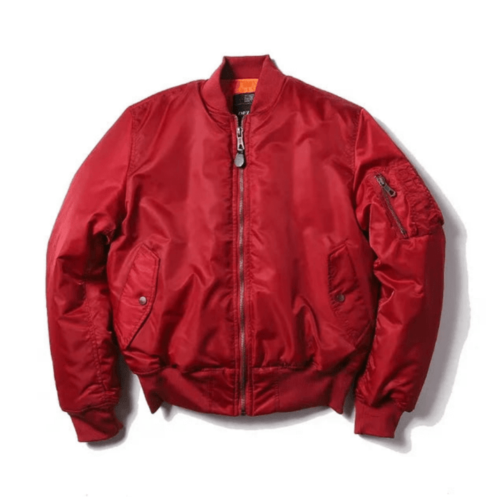 Levoire | Veste Bomber Unisexe Tendance Rot