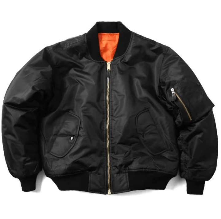 Levoire | Veste Bomber Unisexe Tendance Noir