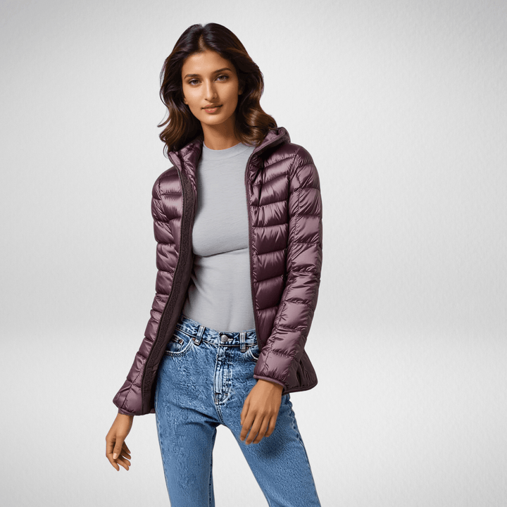 Levoire | Veste Doudoune Imperméable Champagne