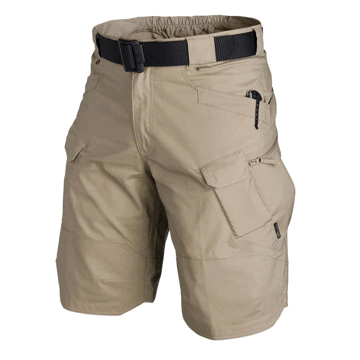 Levoire | Shorts Cargo Tout-en-Un Utilisation Pratique Durabilité Maximale Khaki