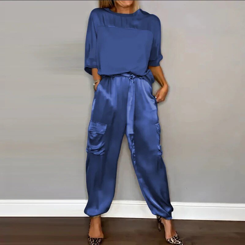 Levoire | Ensemble de vêtements de loisirs pour s'habiller décontracté Bleu