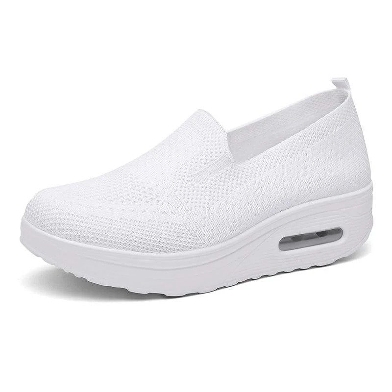 Levoire | Baskets À La Mode Pour Femmes Blanc