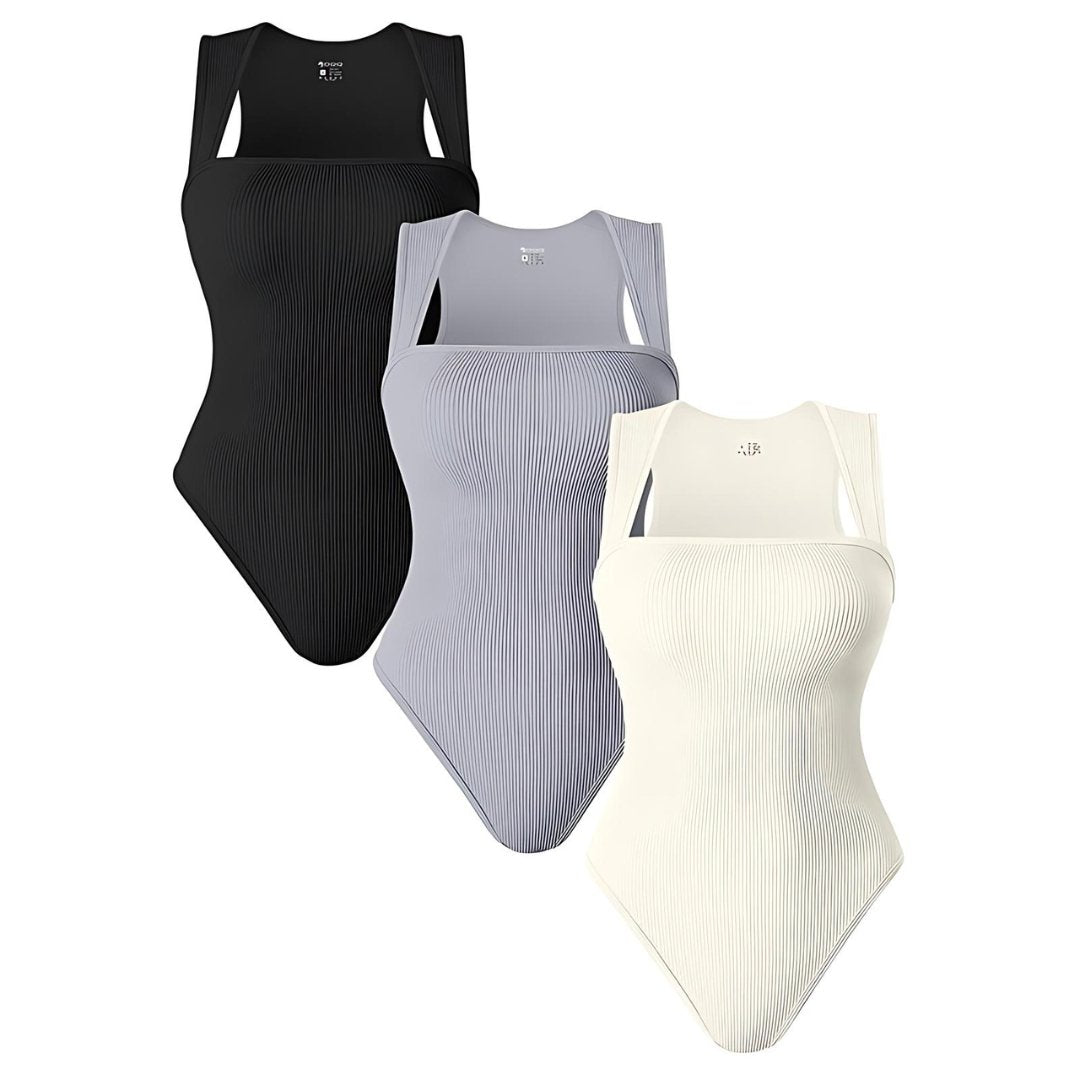 Levoire | Ensemble De Corps Sculptant 3 Pièces Noir Gris Beige
