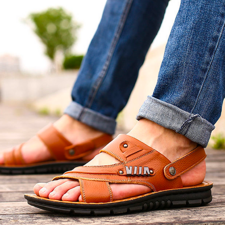 Levoire | Sandales Premium Orthopédiques Pour Hommes Marron clair