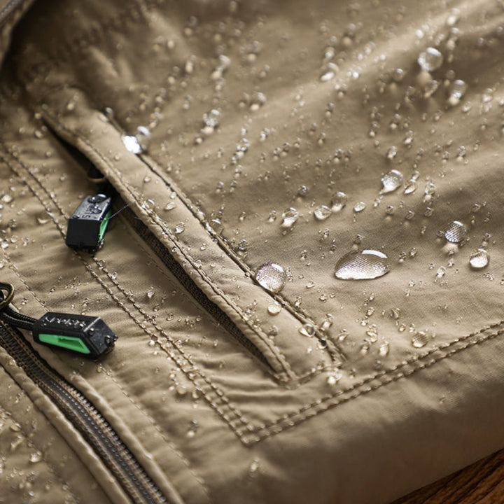 Levoire | Veste À Capuche Imperméable À Manches Longues Avec Fermeture Éclair
