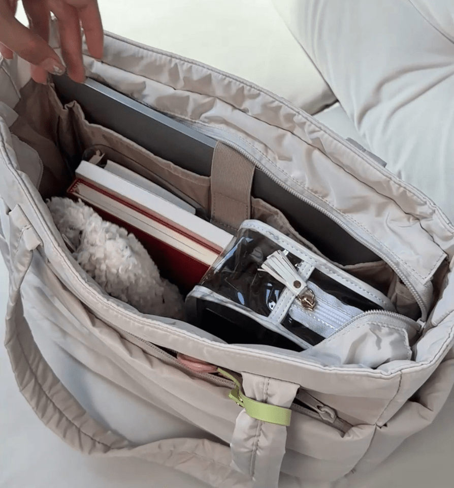 Levoire | Sac Bandoulière Spacieux Puffer