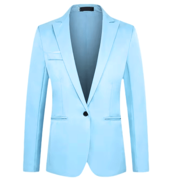 Levoire | Blazer décontracté pour hommes Design classique et élégant Bleu clair