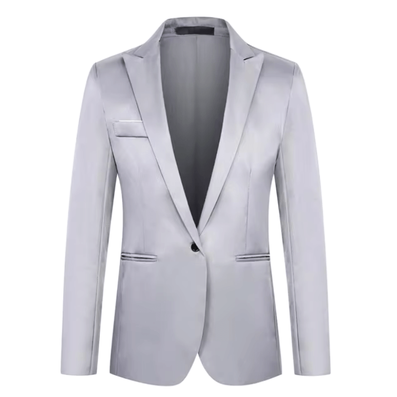 Levoire | Blazer décontracté pour hommes Design classique et élégant Gris