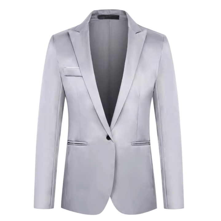 Levoire | Blazer décontracté pour hommes Design classique et élégant Gris