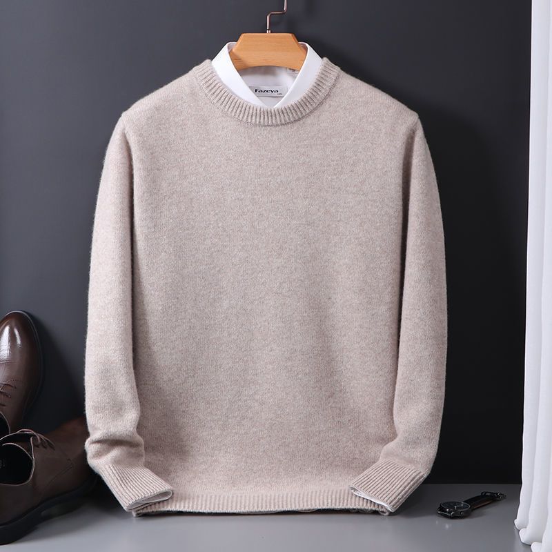 Levoire | Pull en cachemire pour hommes de luxe Couleur camélia