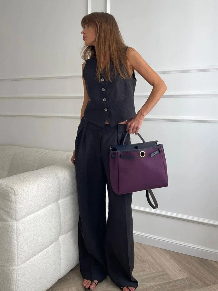 Levoire | Costume D'Été Confortable Et Tendance Noir
