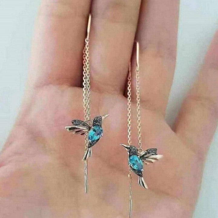 Levoire | Kolibri Émail Et Zirkonia Bleu