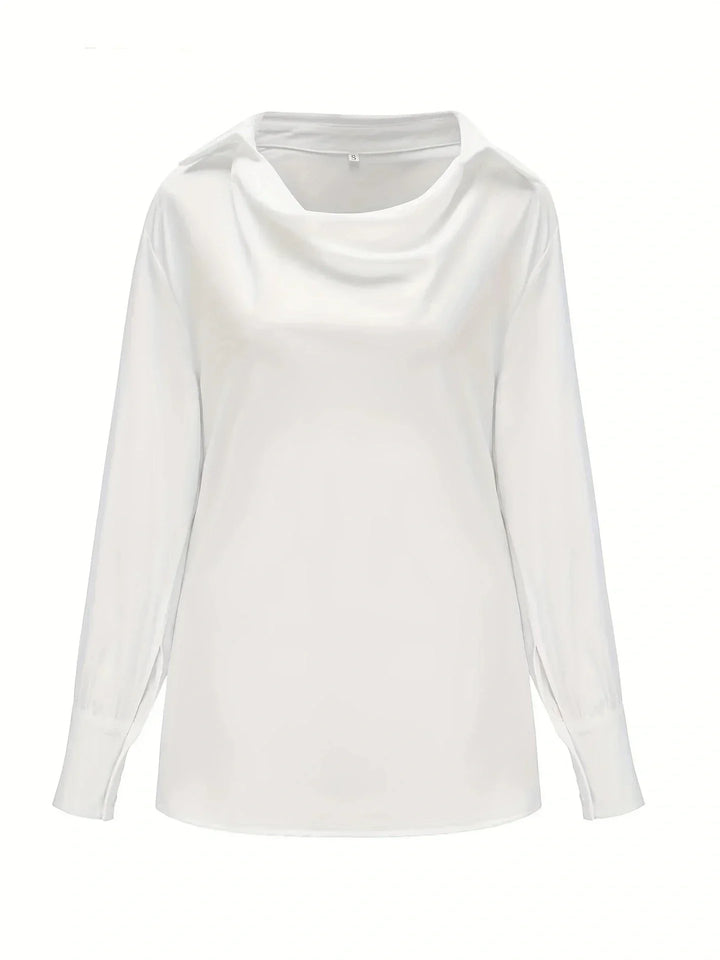 Levoire | Chemise Ouverte Élégante À Col Classique, Coupe Régulière