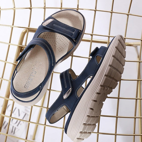 Levoire | Sandales Pour Femmes Pour Orteils En Ballon Chaussures D'Été Confortables Et De Soutien bleu