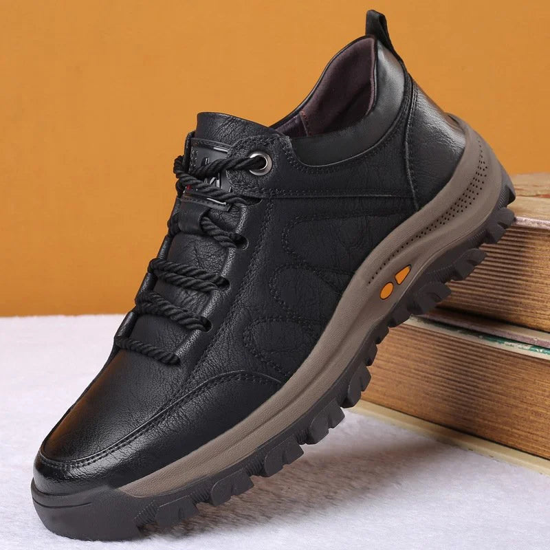 Levoire | Chaussures En Cuir Pour Hommes Chaussures De Confort En Cuir Véritable Avec Semelle De Soutien