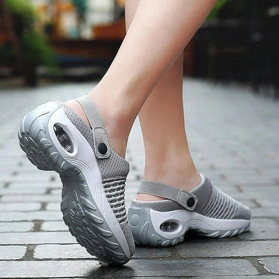Levoire | Chaussures À Coussin D'Air Chaussures Confortables Pour Tous Les Jours Gris