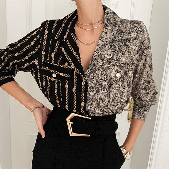 Levoire | Robe Chemise Classique - Une Robe Chemise Élégante Et Stylée Collier Serpent (ÉPUISÉ!)