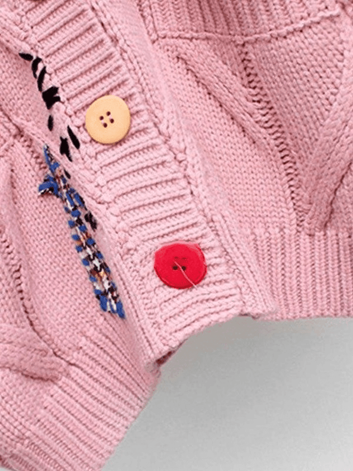 Levoire | Gilet En Tricot Surdimensionné Brodé