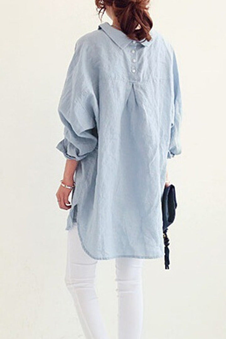 Levoire | Chemise en lin grande taille