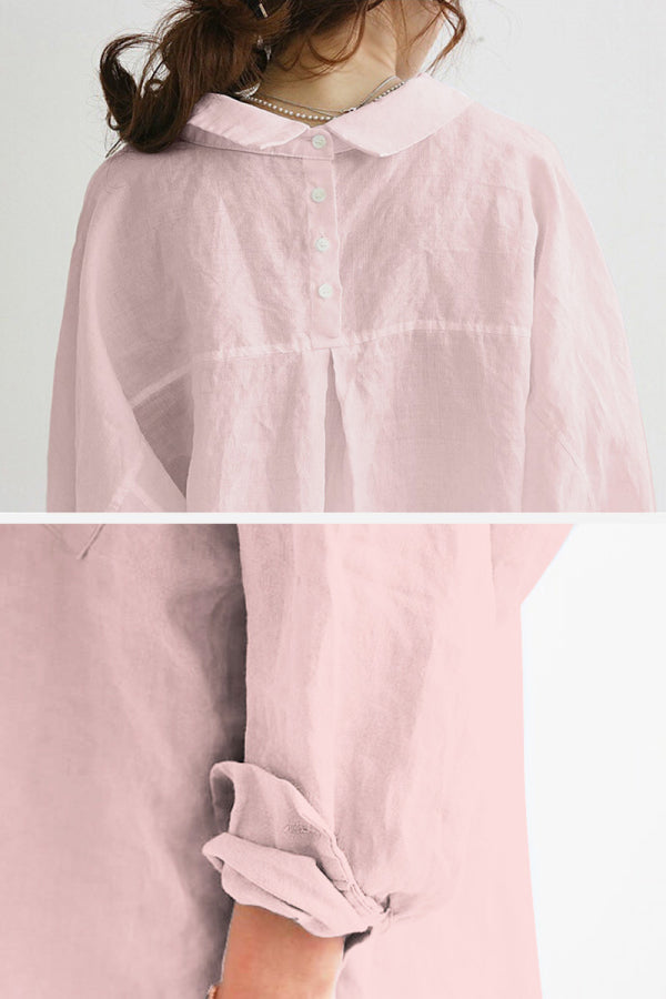 Levoire | Chemise en lin grande taille