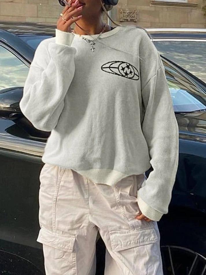 Levoire | Grande Taille Logo Étoile Sweatshirt