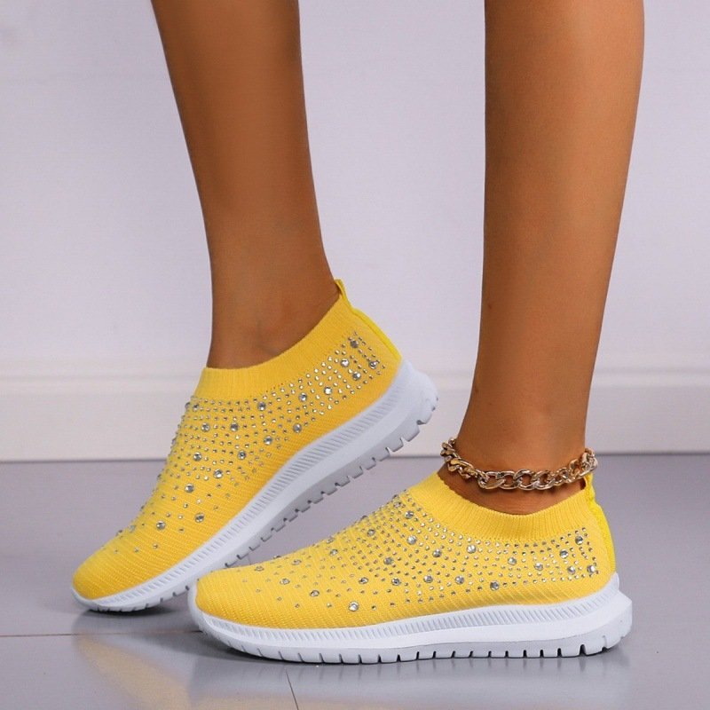 Levoire | Baskets À Enfiler Jaune