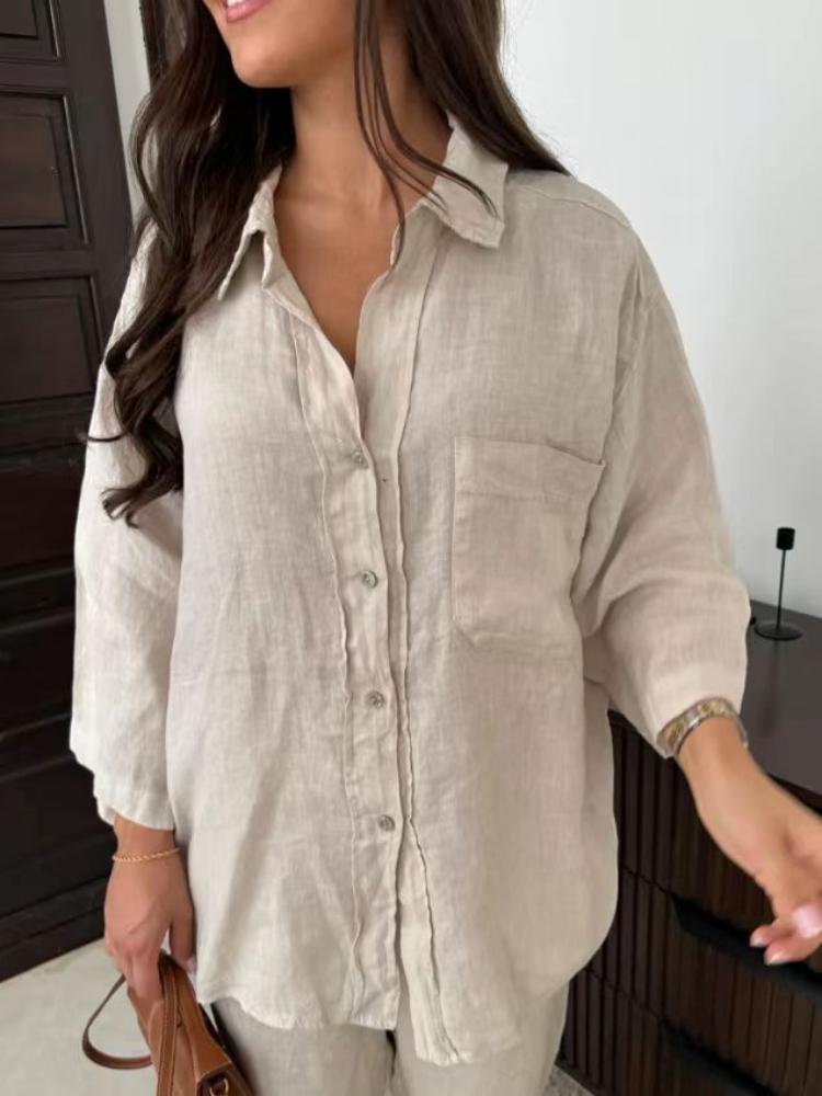 Levoire | Ensemble Élégance Moderne Dans Le Streetwear Beige