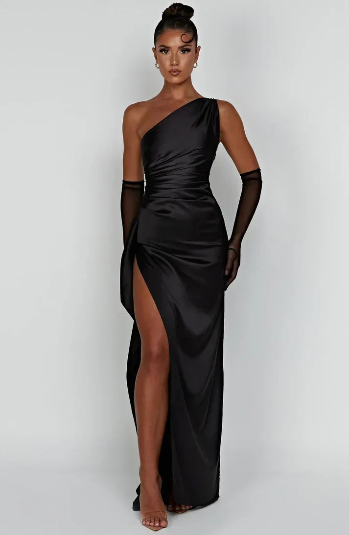 Levoire | Robe Maxi Dakota Élégante & Confortable Noir