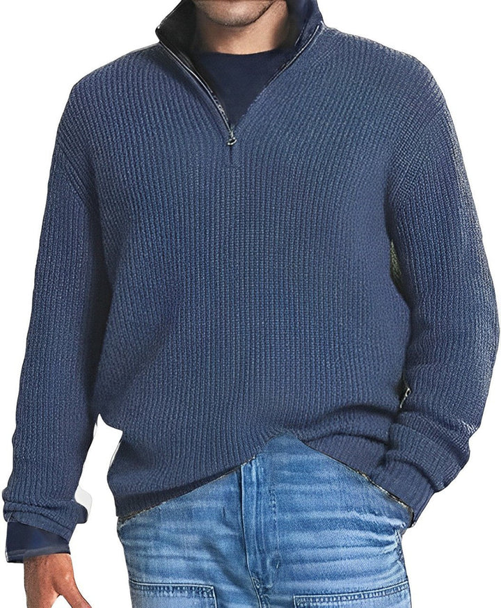 Levoire | Sweat-shirt d'affaires pour l'homme soucieux de son style Bleu