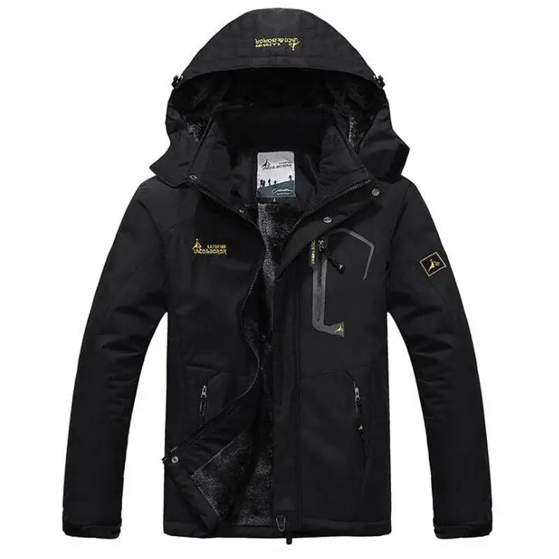 Levoire | Parka Chic avec Résistance à l'Eau et Doublure en Fausse Fourrure pour Toutes les Saisons Noir