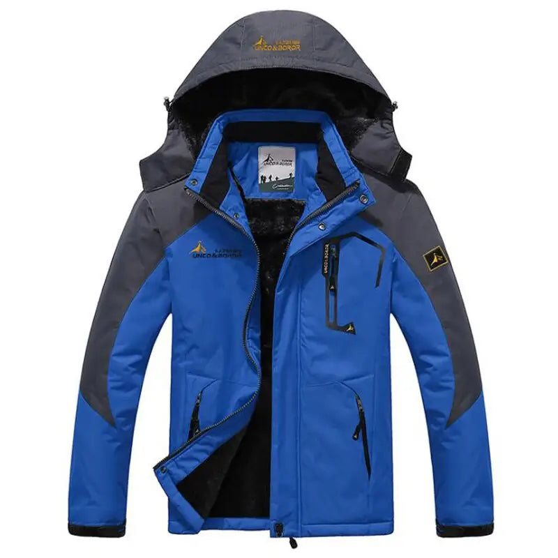 Levoire | Parka Chic avec Résistance à l'Eau et Doublure en Fausse Fourrure pour Toutes les Saisons Bleu