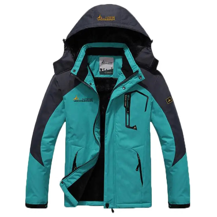 Levoire | Parka Chic avec Résistance à l'Eau et Doublure en Fausse Fourrure pour Toutes les Saisons Bleu fonce
