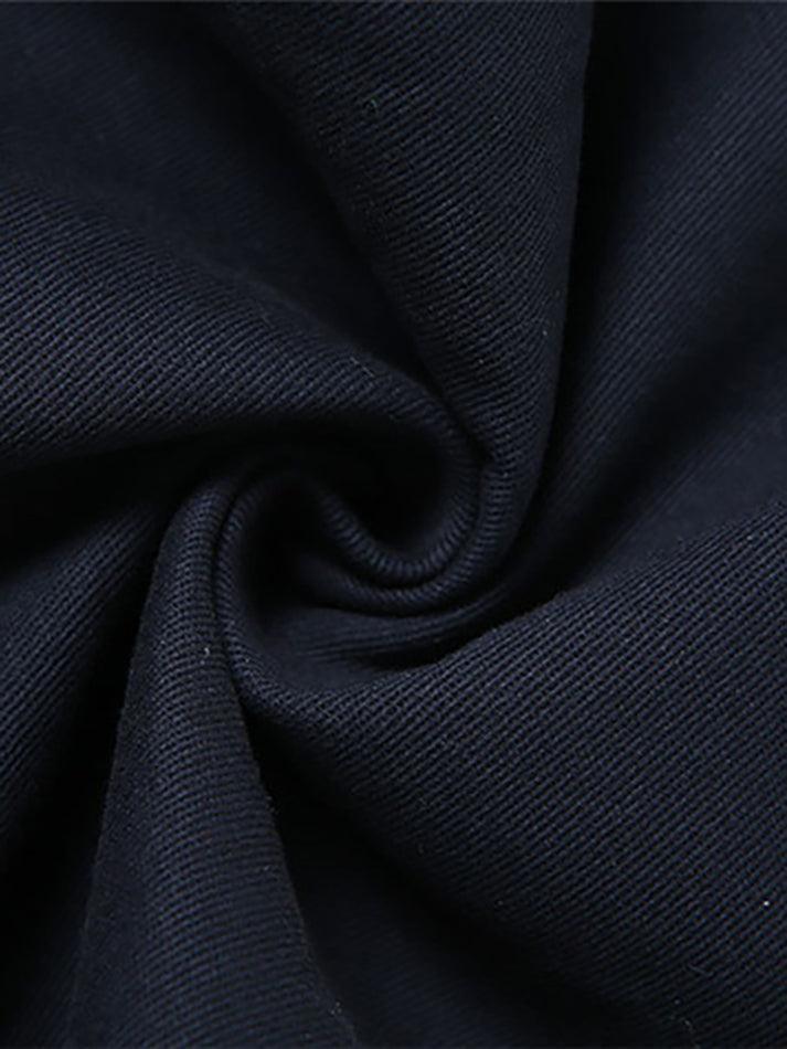 Levoire | Pantalon Droit Taille Cintrée Patchwork