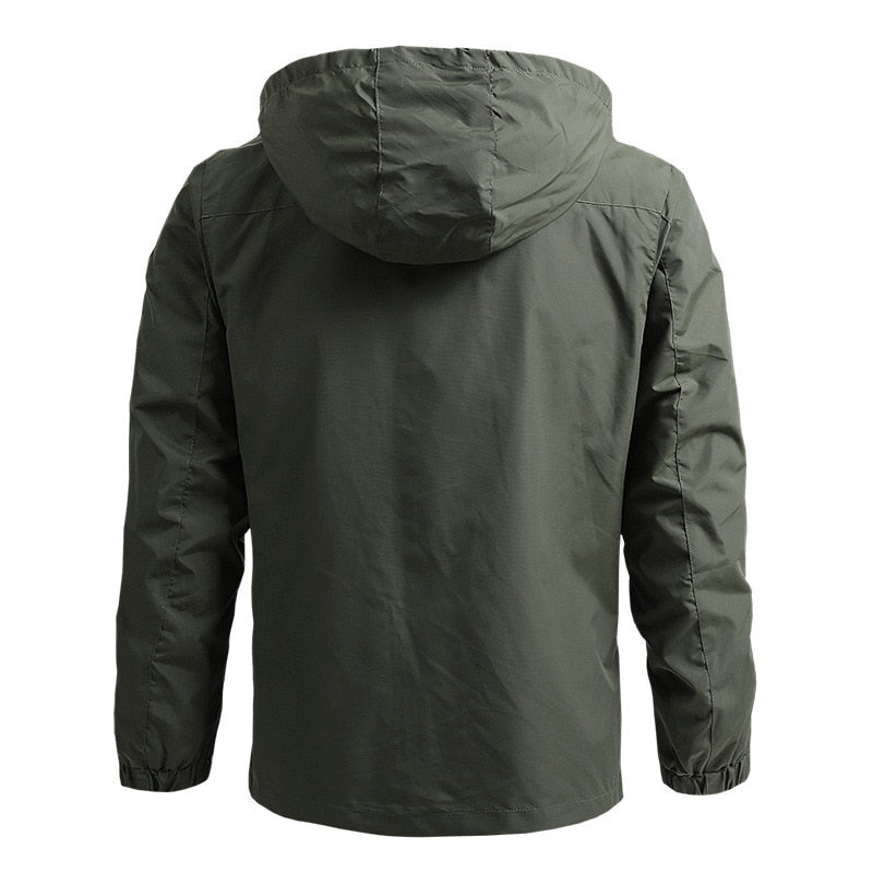 Levoire | Veste Imperméable À Manches Longues Avec Poches Zippées
