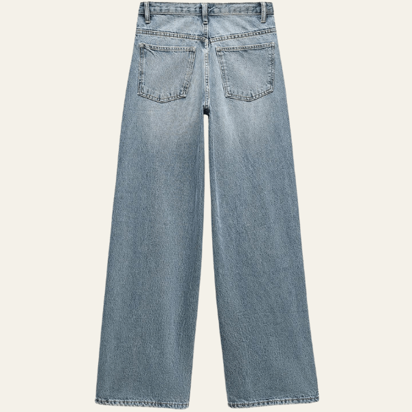 Levoire | Jean Large Taille Haute Femme