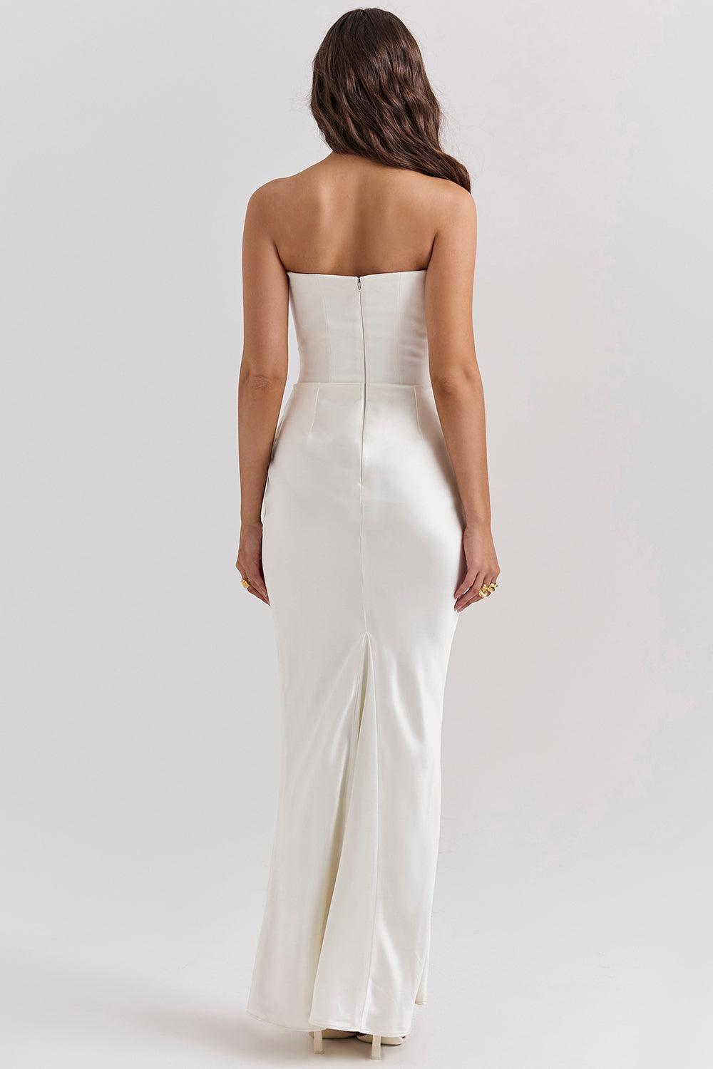 Levoire | Corset Maxi Dress - Off-Shoulder